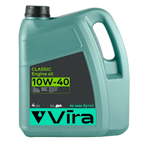 Олива моторна Vira Classic SG/CF 10W40 4л